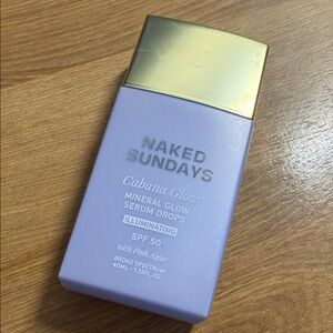 Never used Naked Sundays glow drops in illuminating